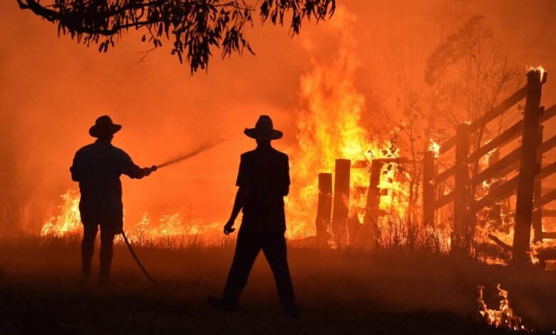 La Tierra se quema a fuego alto.