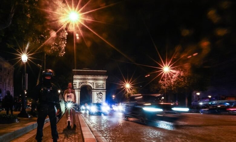 Disturbios en Francia.