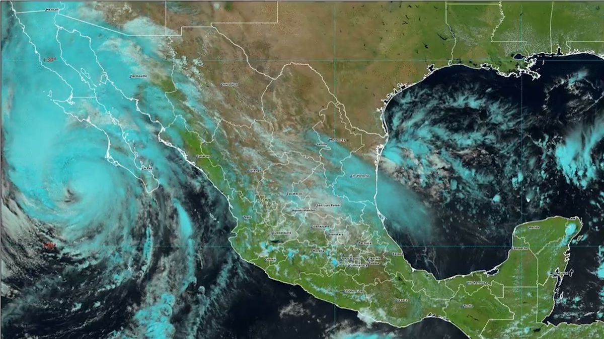 Hilary en California.