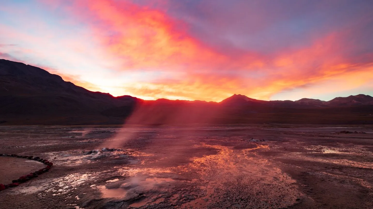 Ola de calor invernal en Sudamérica.