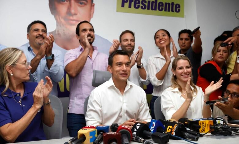 Daniel Noboa presidente.