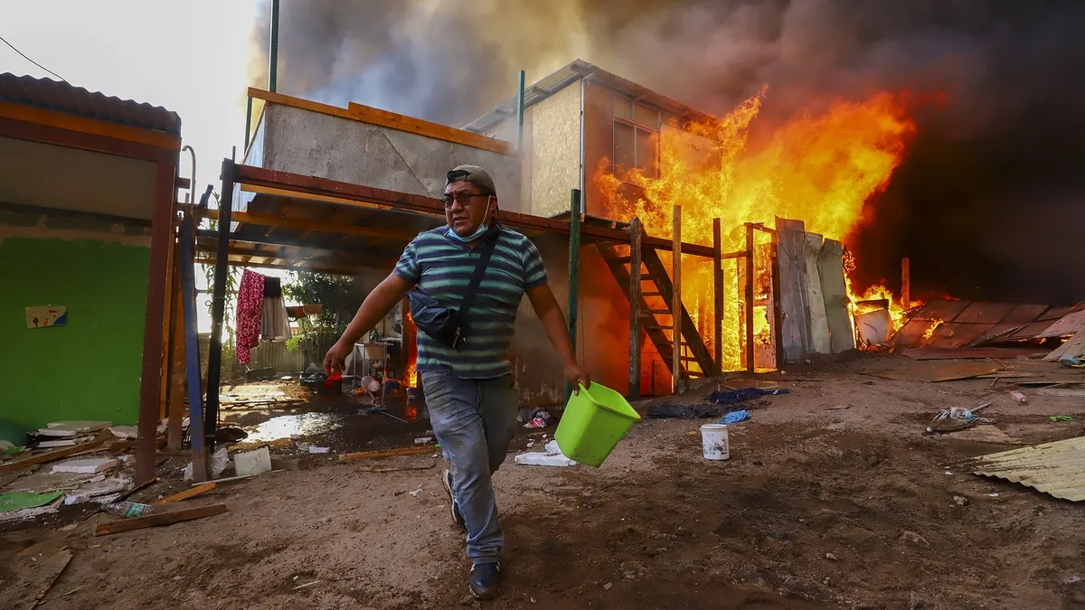 14 venezolanos muertos en Chile.