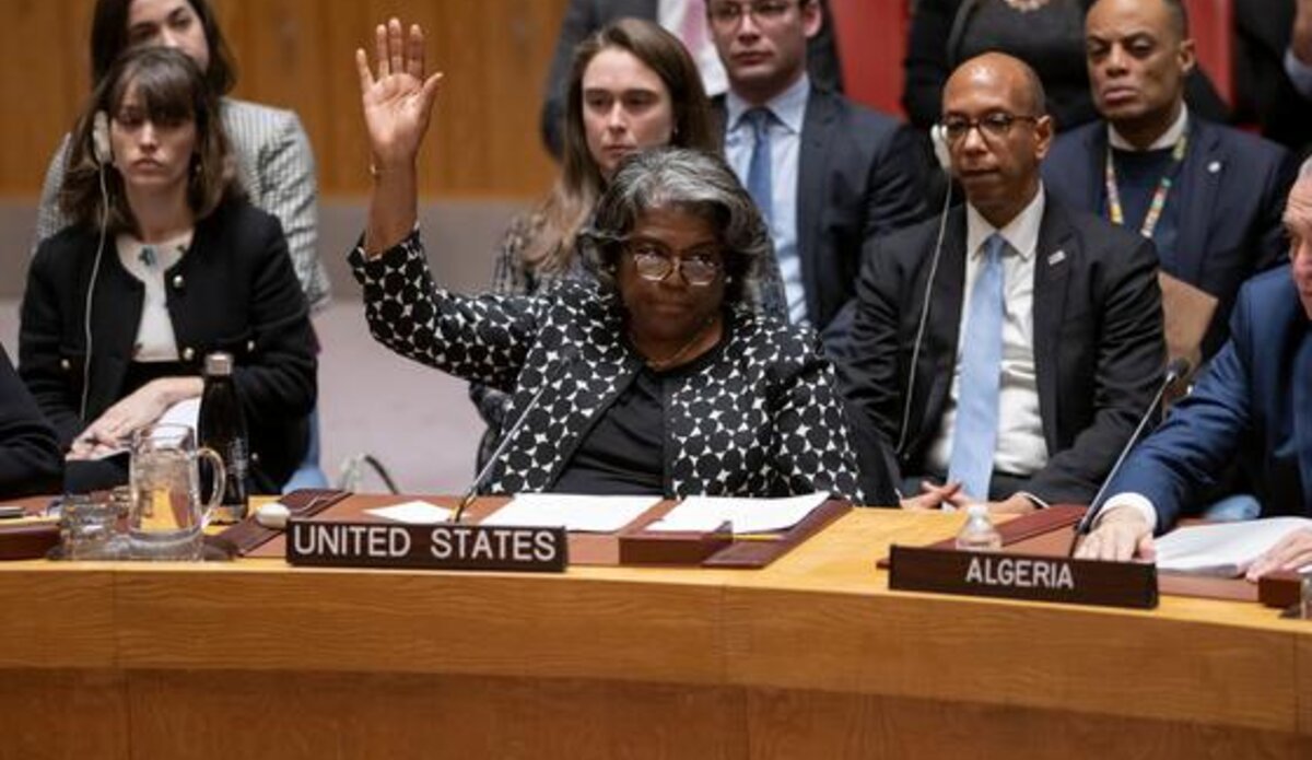 EEUU veta el cese al fuego.